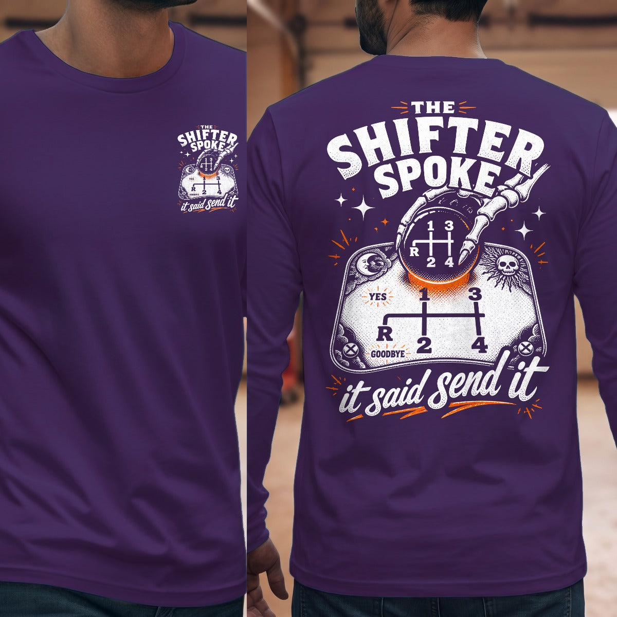 Purple | Front & Back