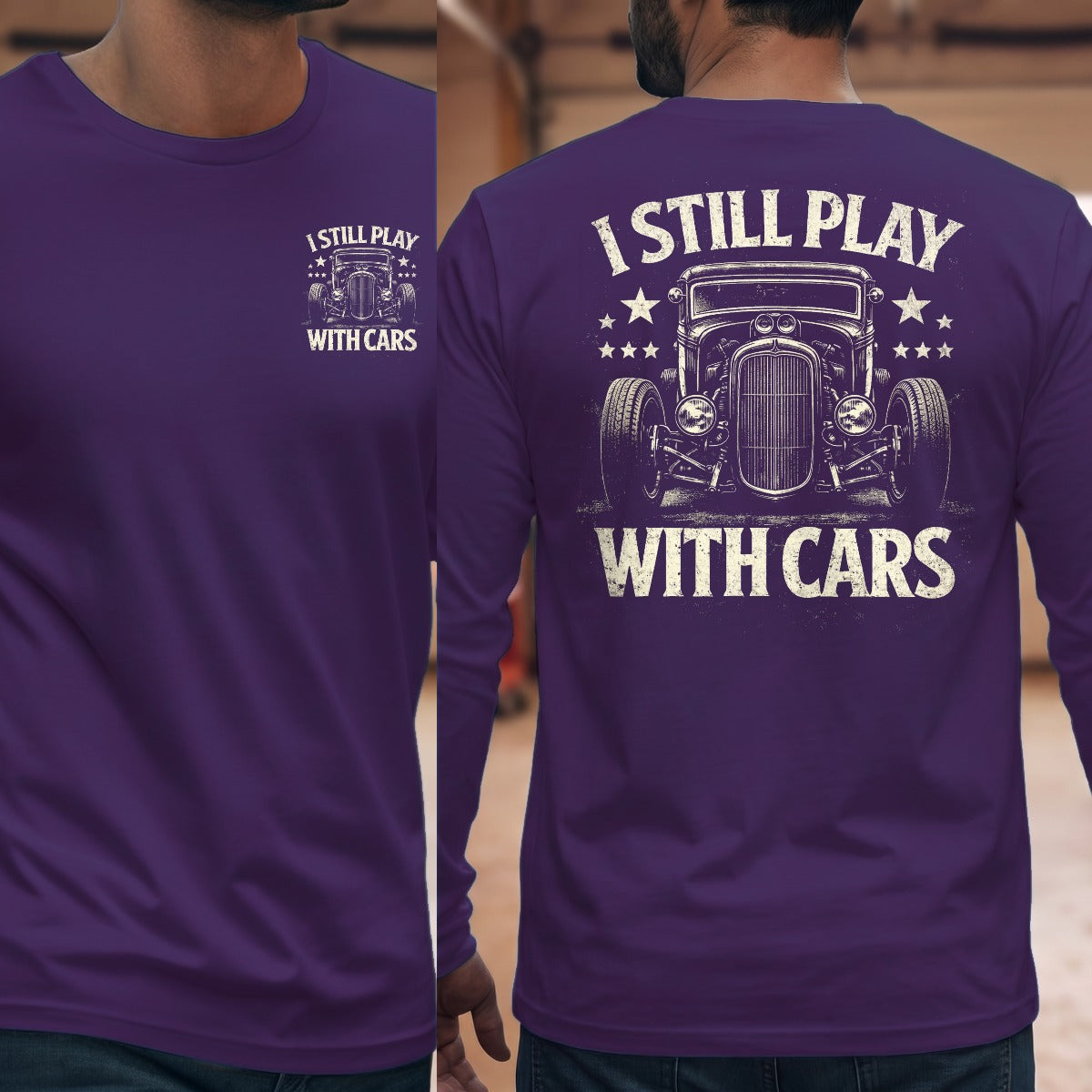 Purple | Front & Back