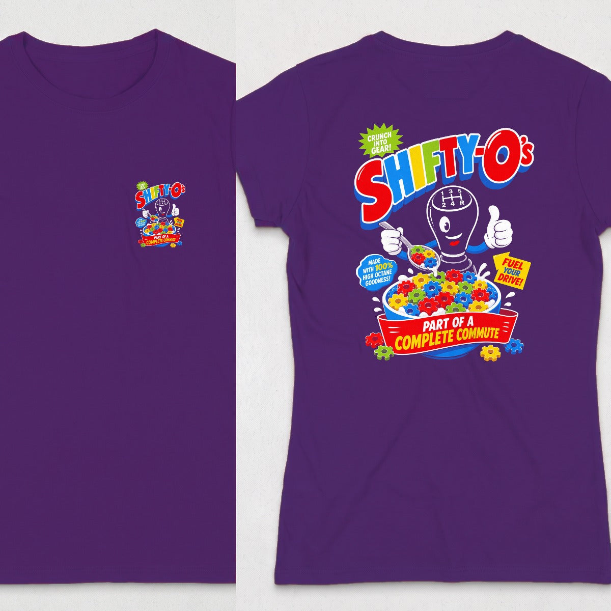 Purple | Front & Back