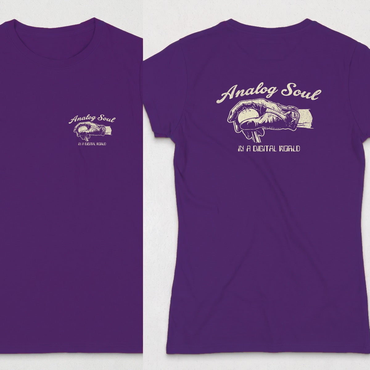 Purple | Left Chest + Back