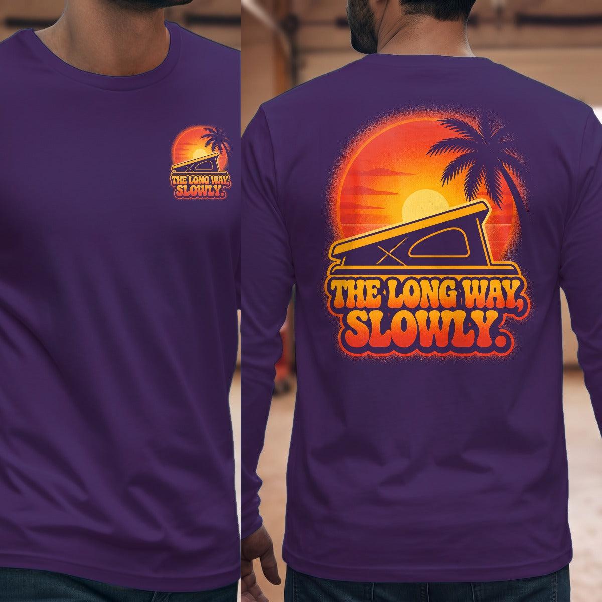 Purple | Front & Back