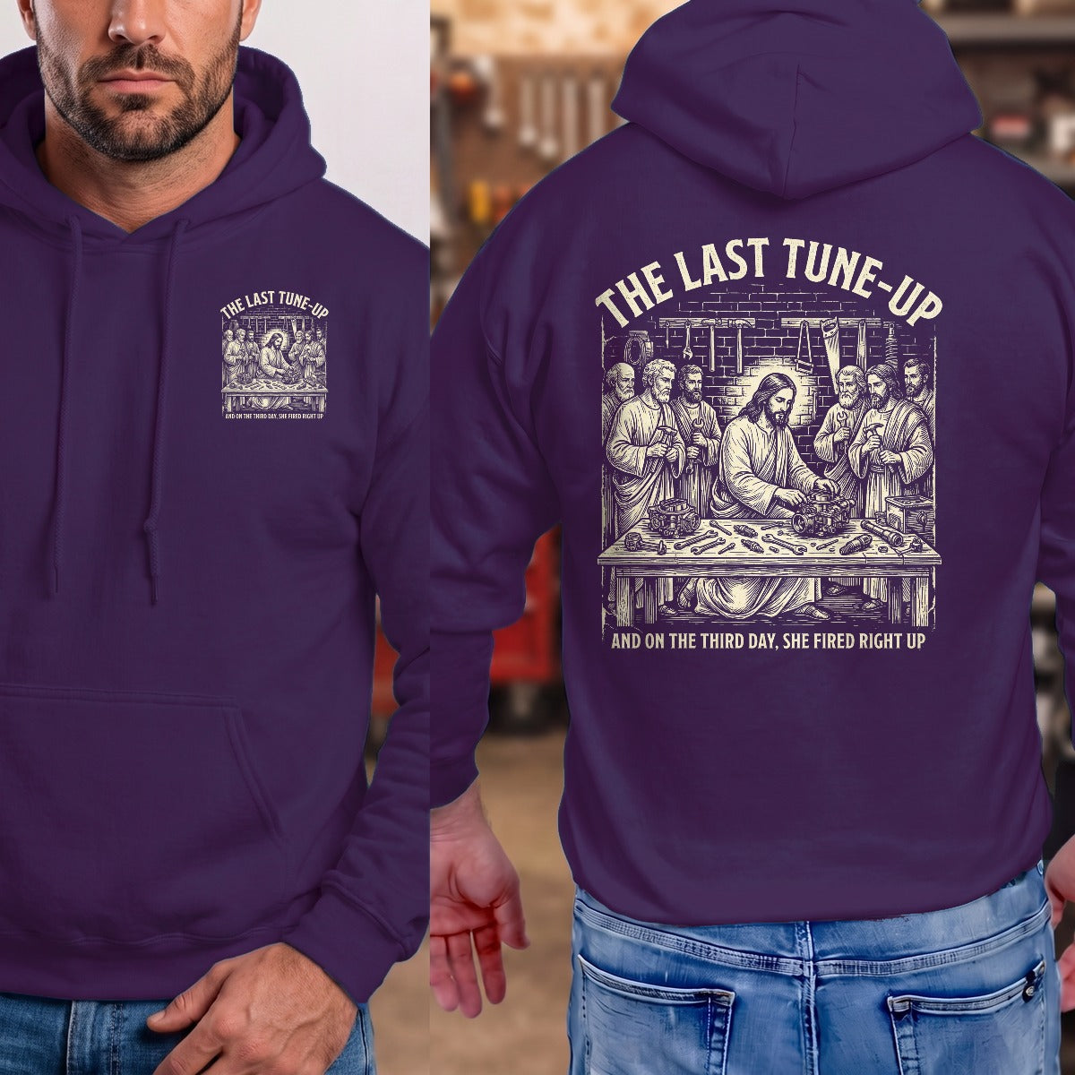 Purple | Front & Back