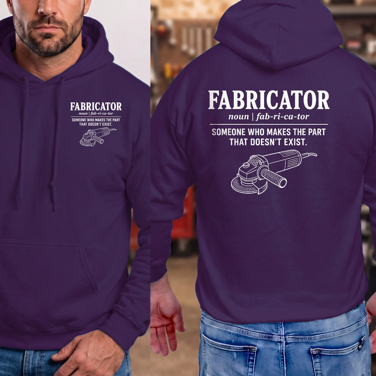 Purple | Front & Back