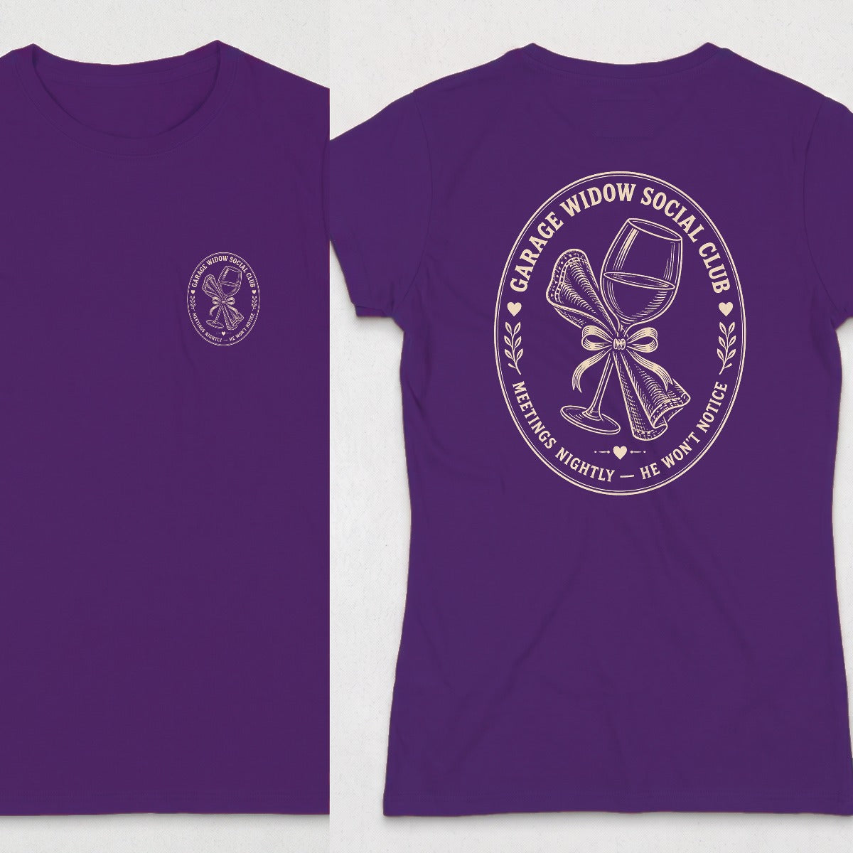 Purple | Front & Back