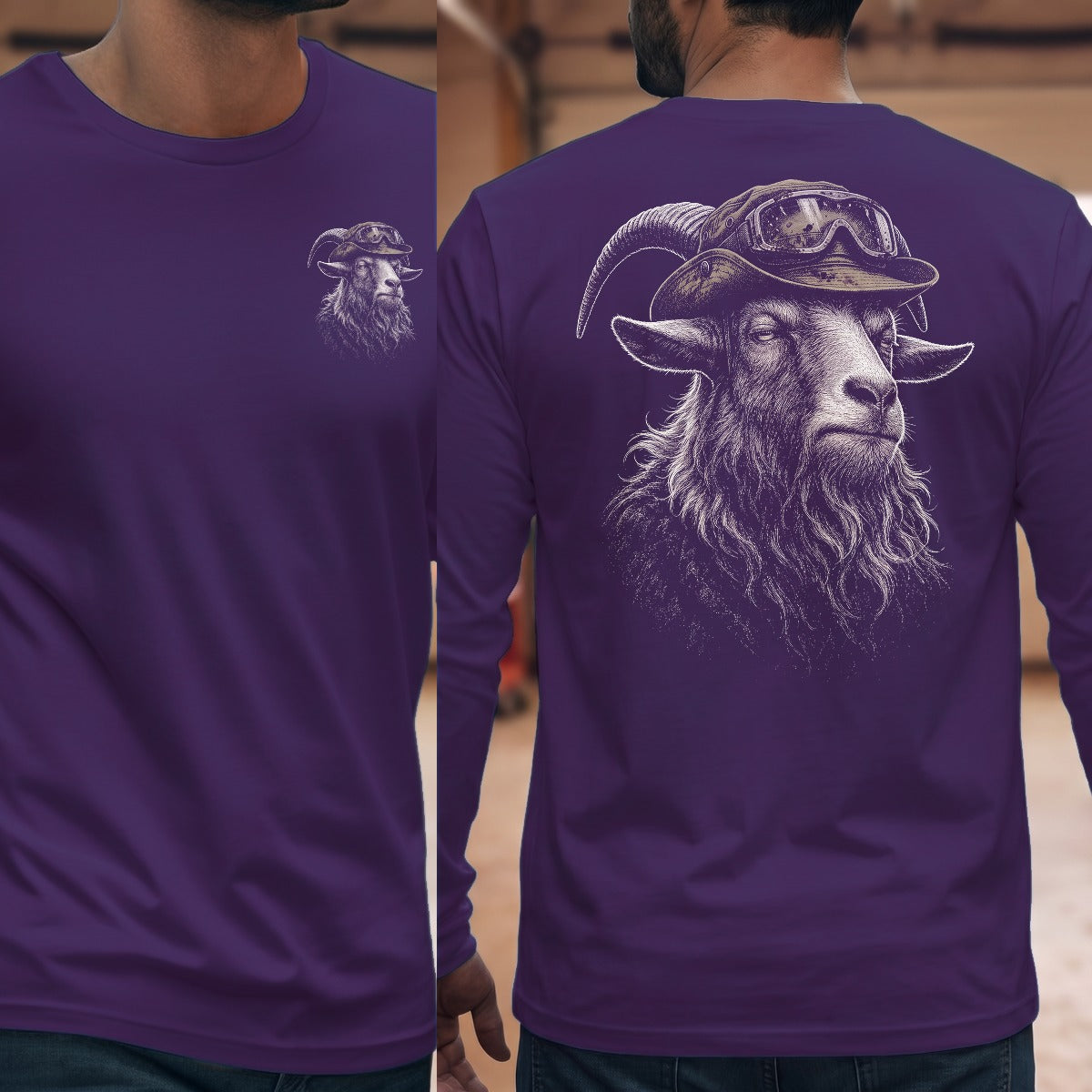 Purple | Front & Back