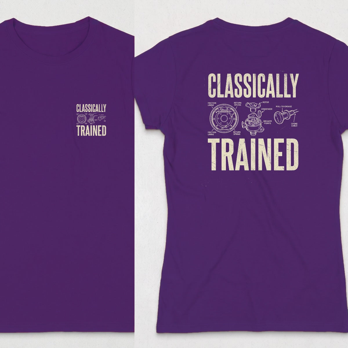 Purple | Front & Back