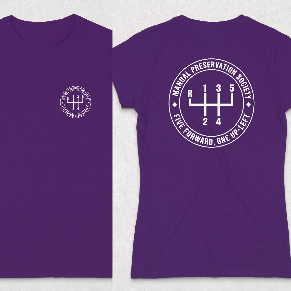 Purple | Front & Back