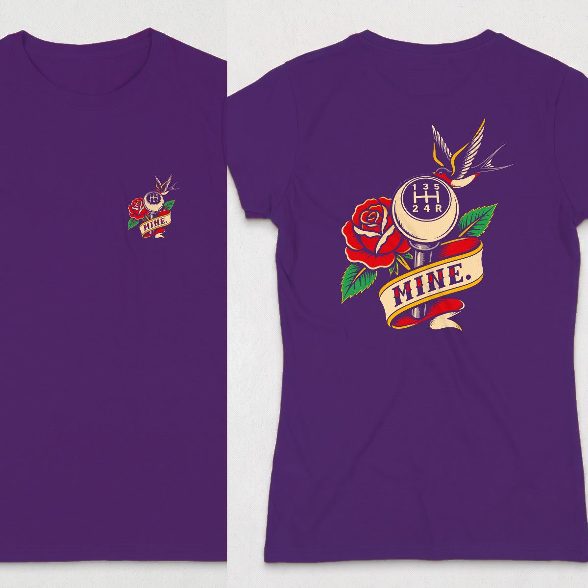 Purple | Front & Back