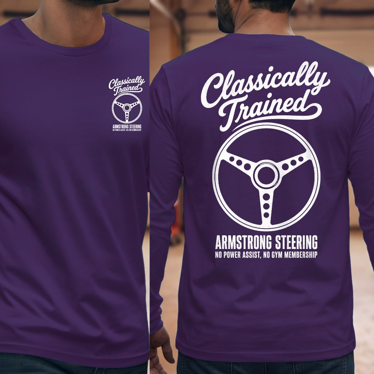 Purple | Front & Back