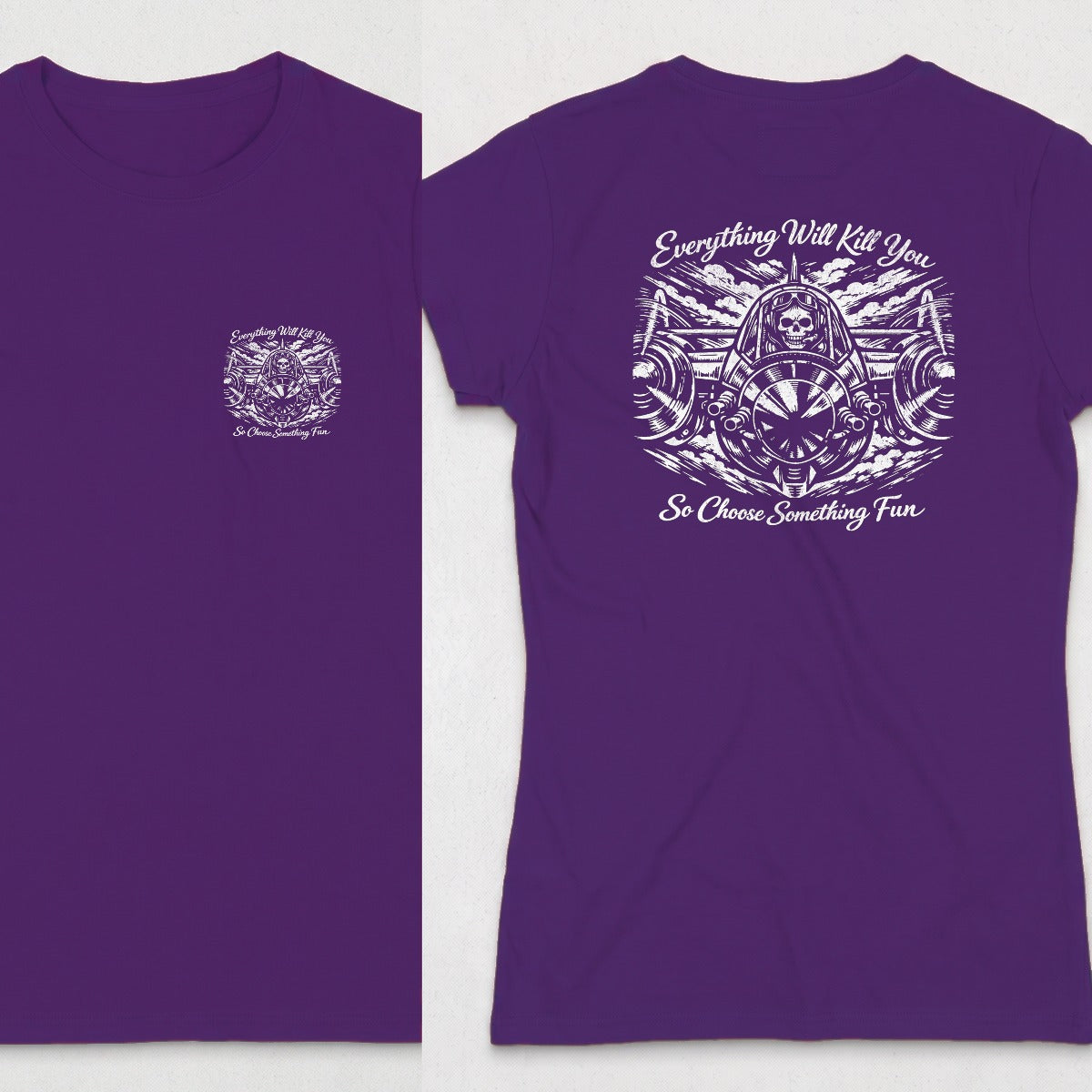 Purple | Front & Back