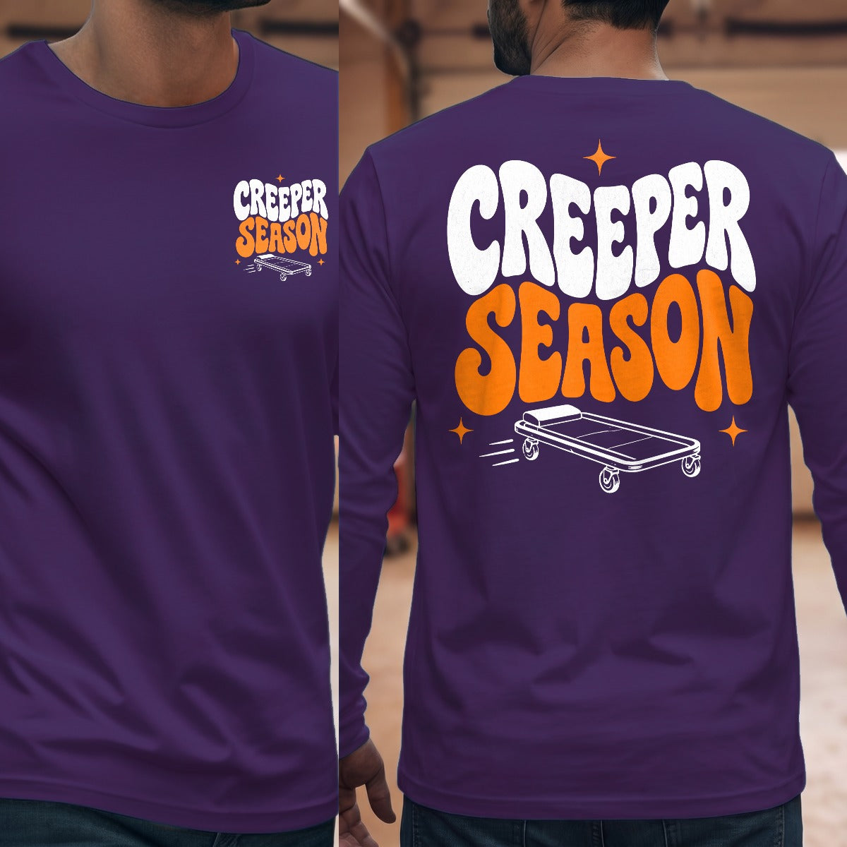 Purple | Front & Back