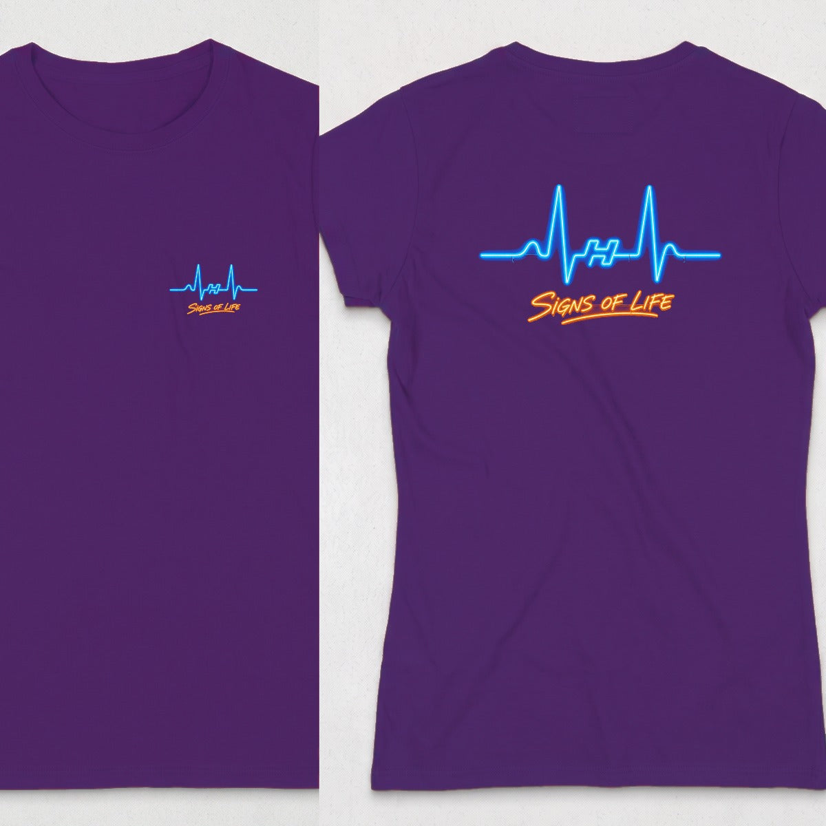 Purple | Front & Back