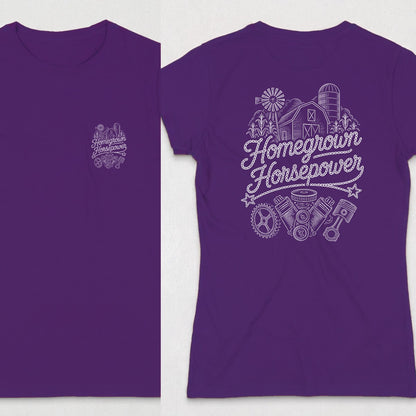 Purple | Front & Back