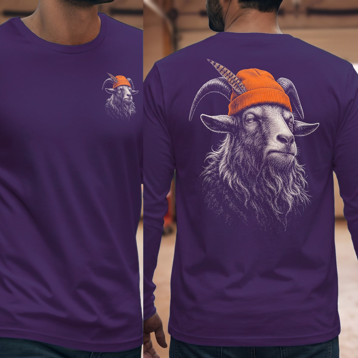 Purple | Front & Back
