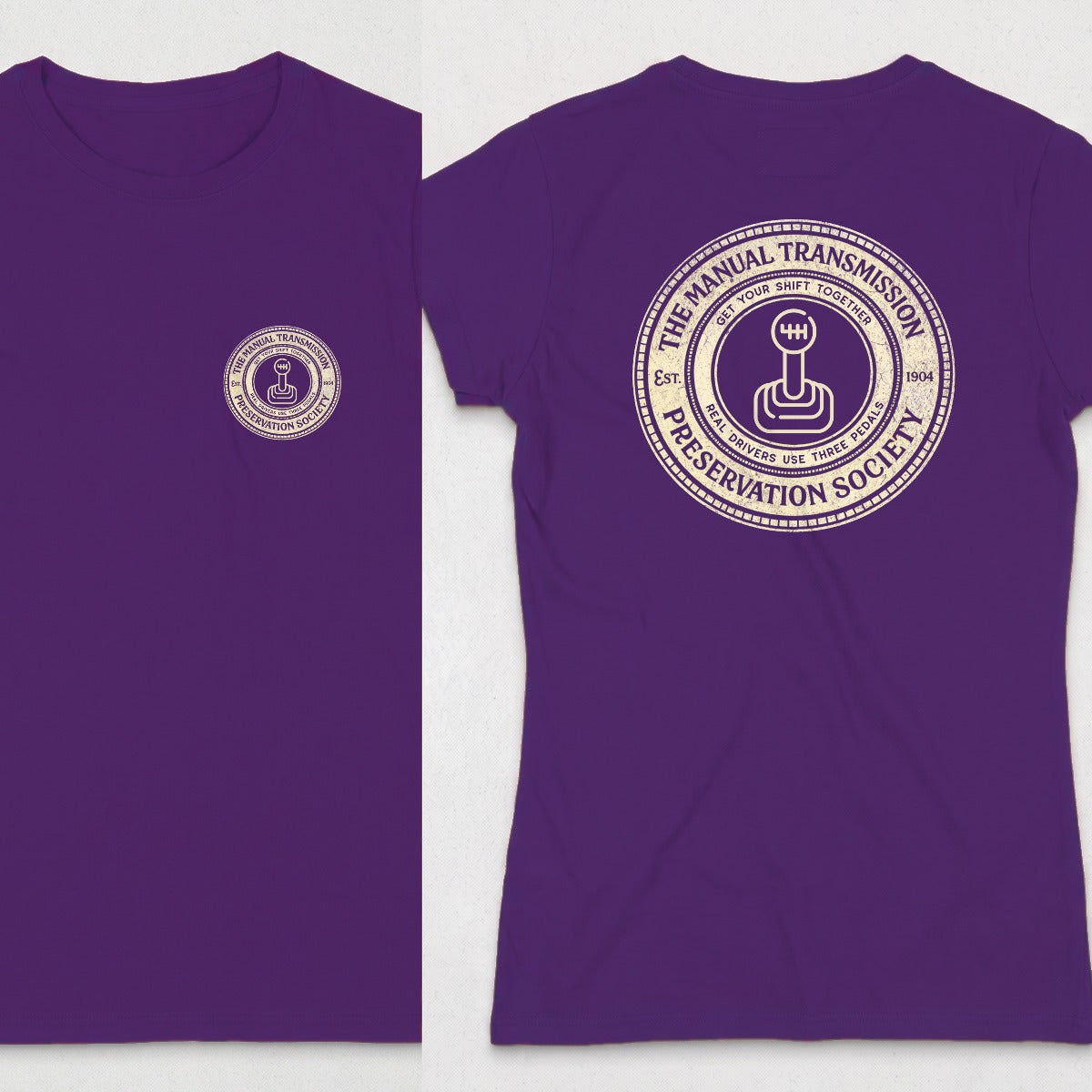 Purple | Front & Back
