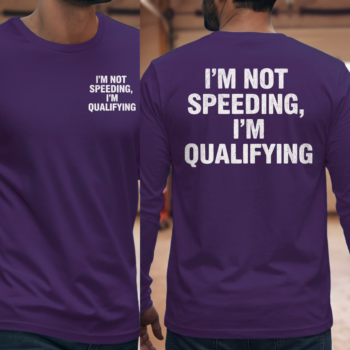 Purple | Front & Back