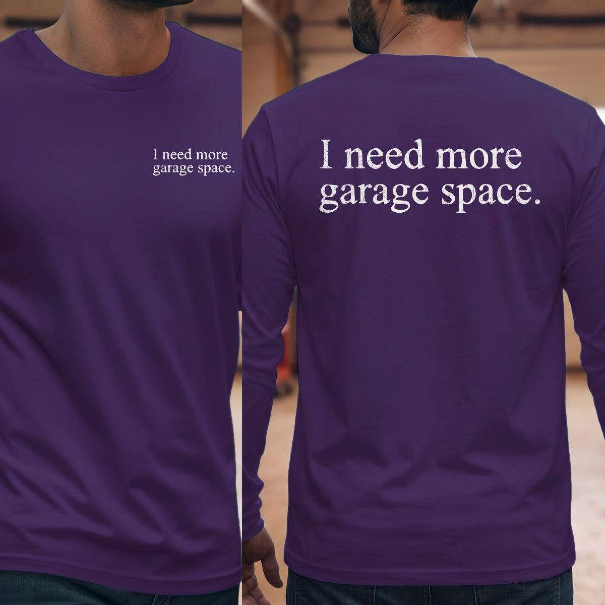 Purple | Front & Back