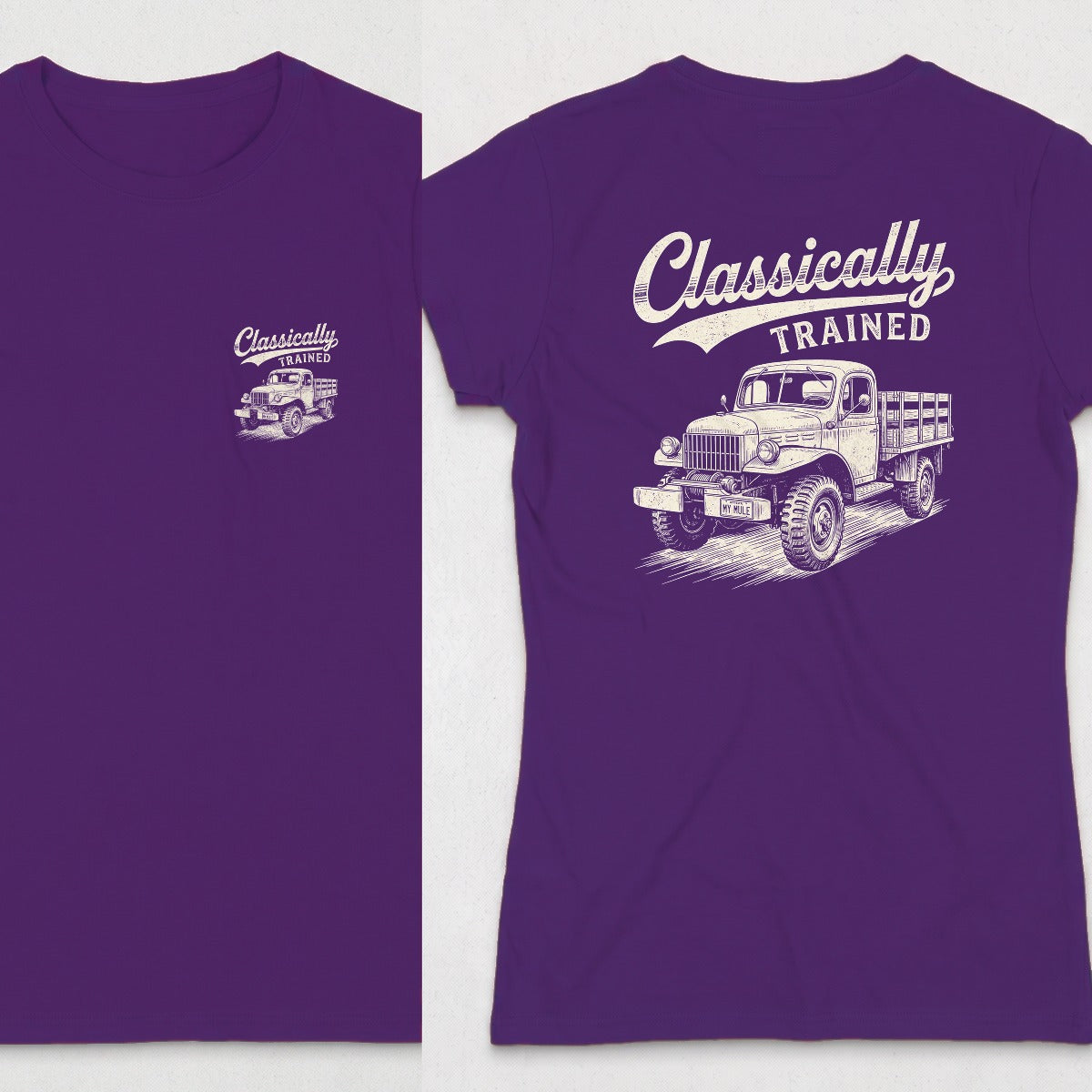 Purple | Front & Back