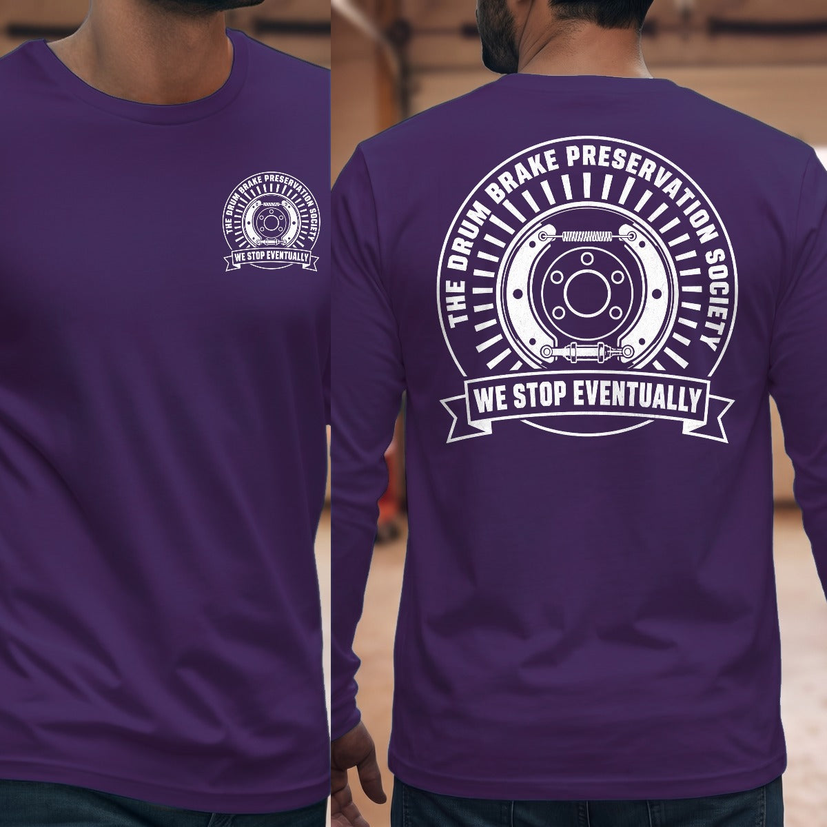 Purple | Front & Back