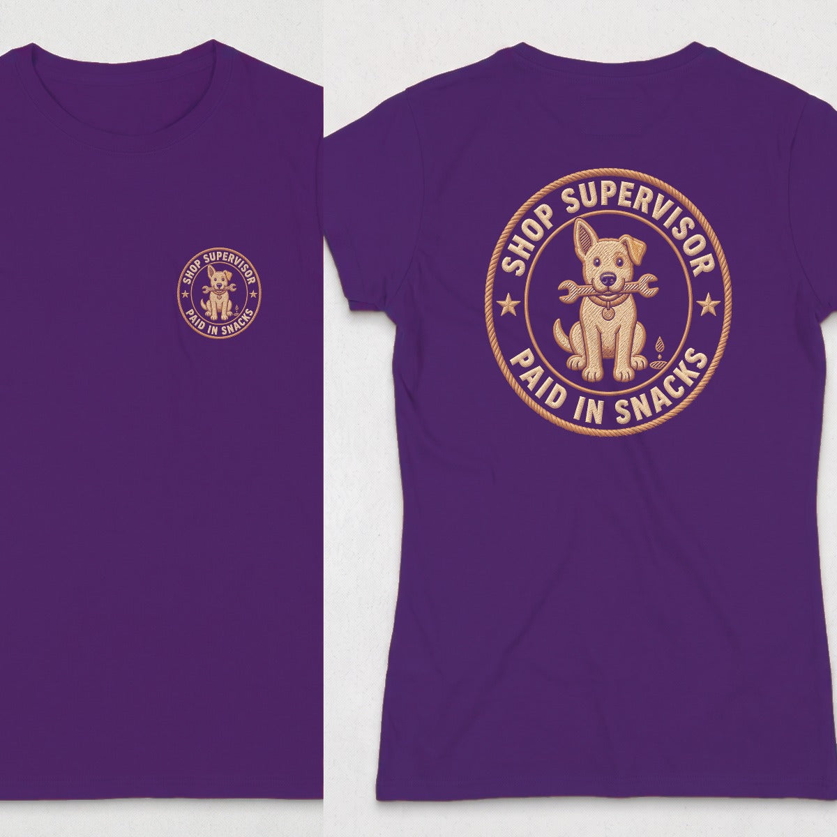 Purple | Front & Back