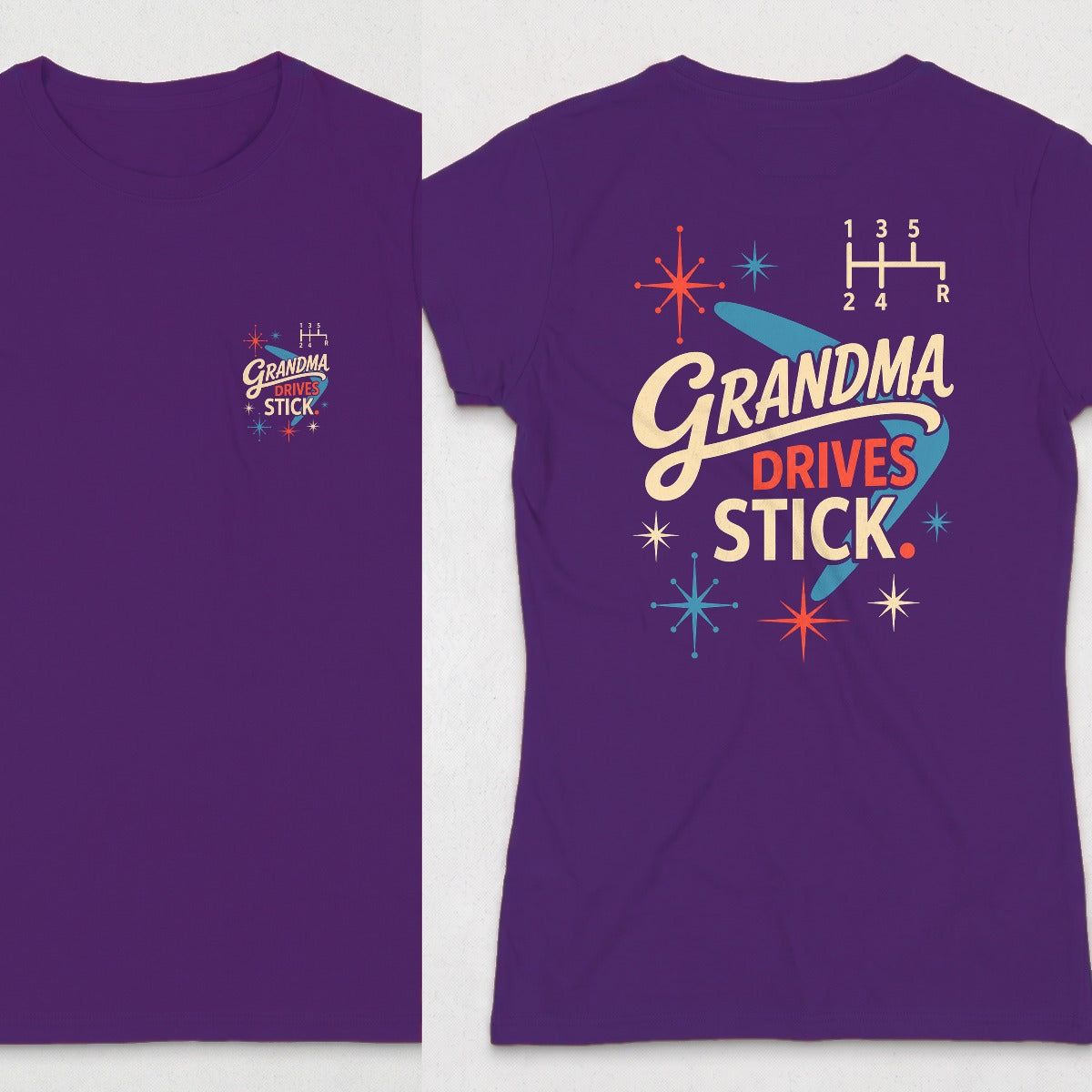 Purple | Front & Back