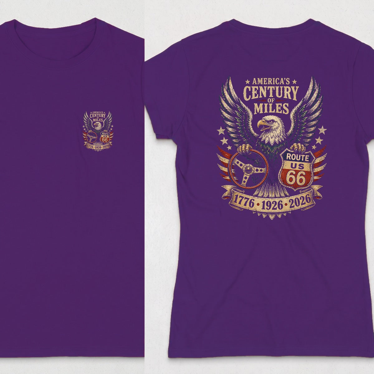 Purple | Front & Back