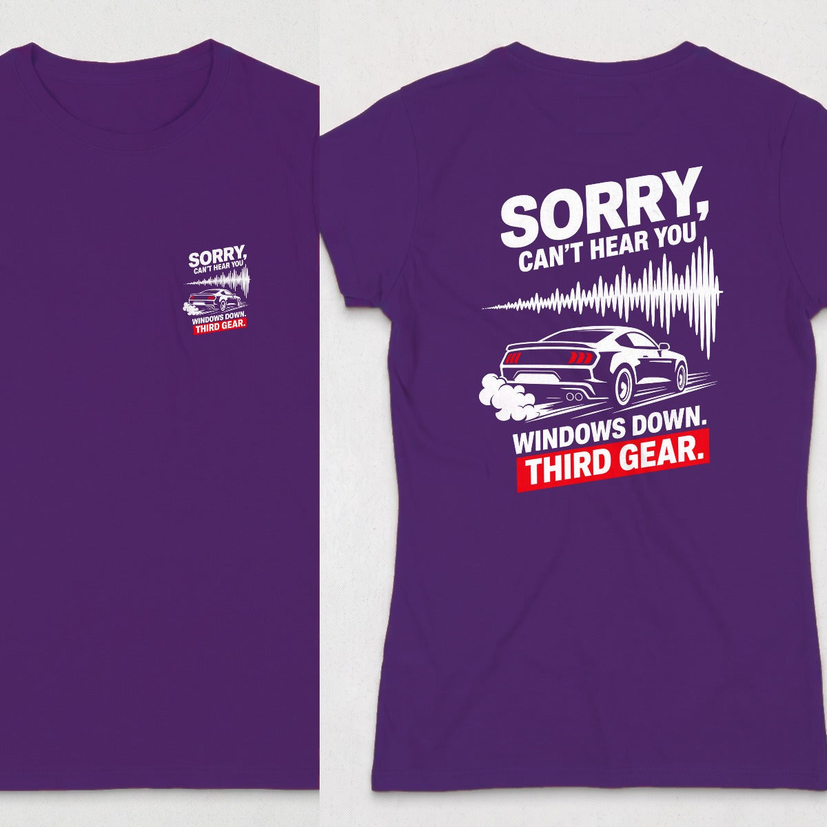 Purple | Front & Back