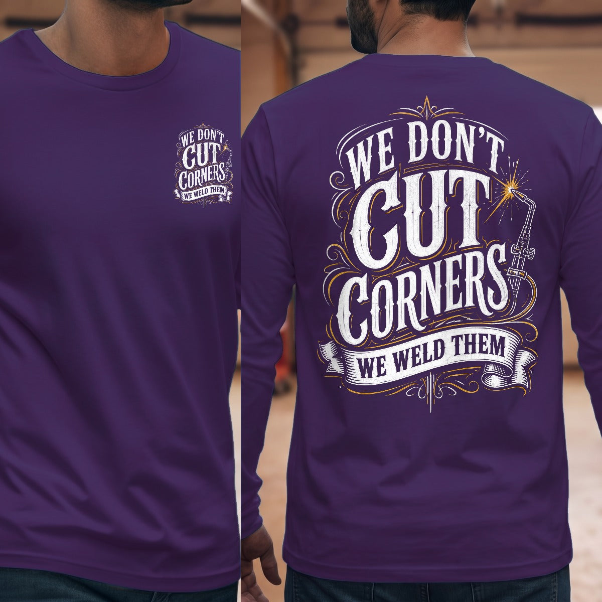 Purple | Front & Back