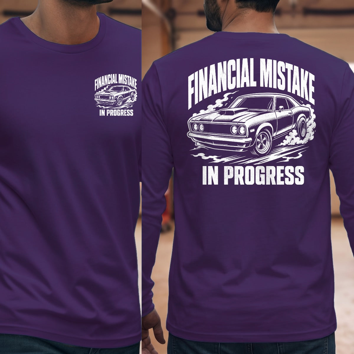 Purple | Front & Back