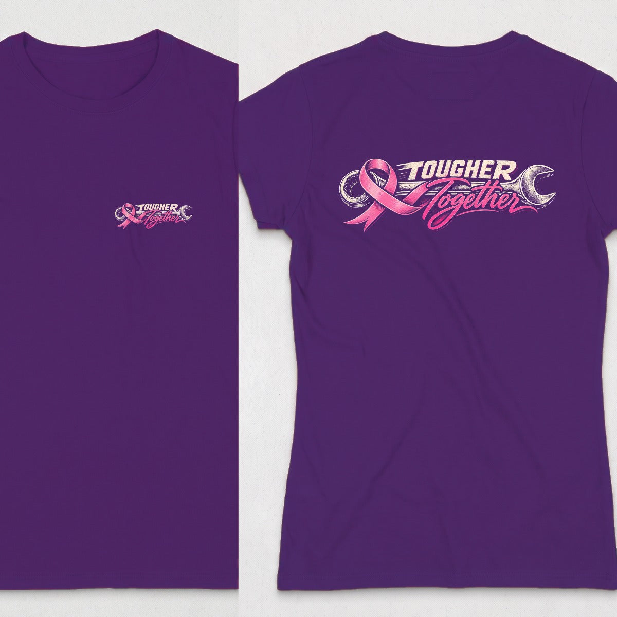 Purple | Left Chest + Back
