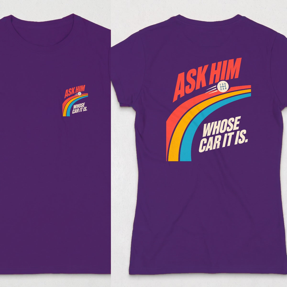 Purple | Front & Back