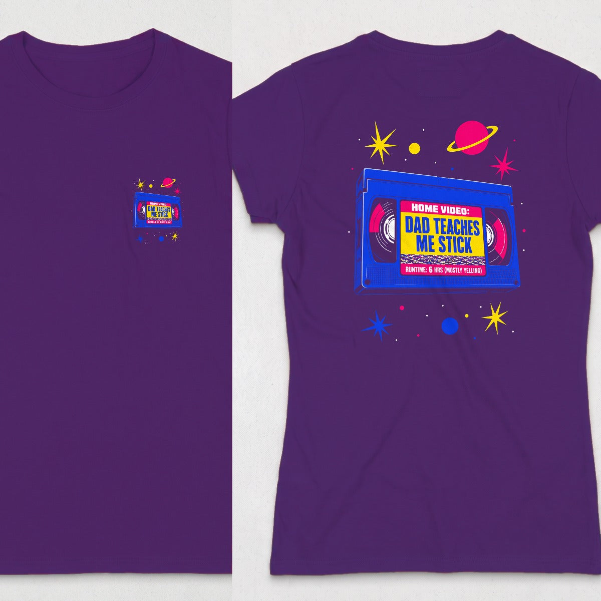 Purple | Front & Back