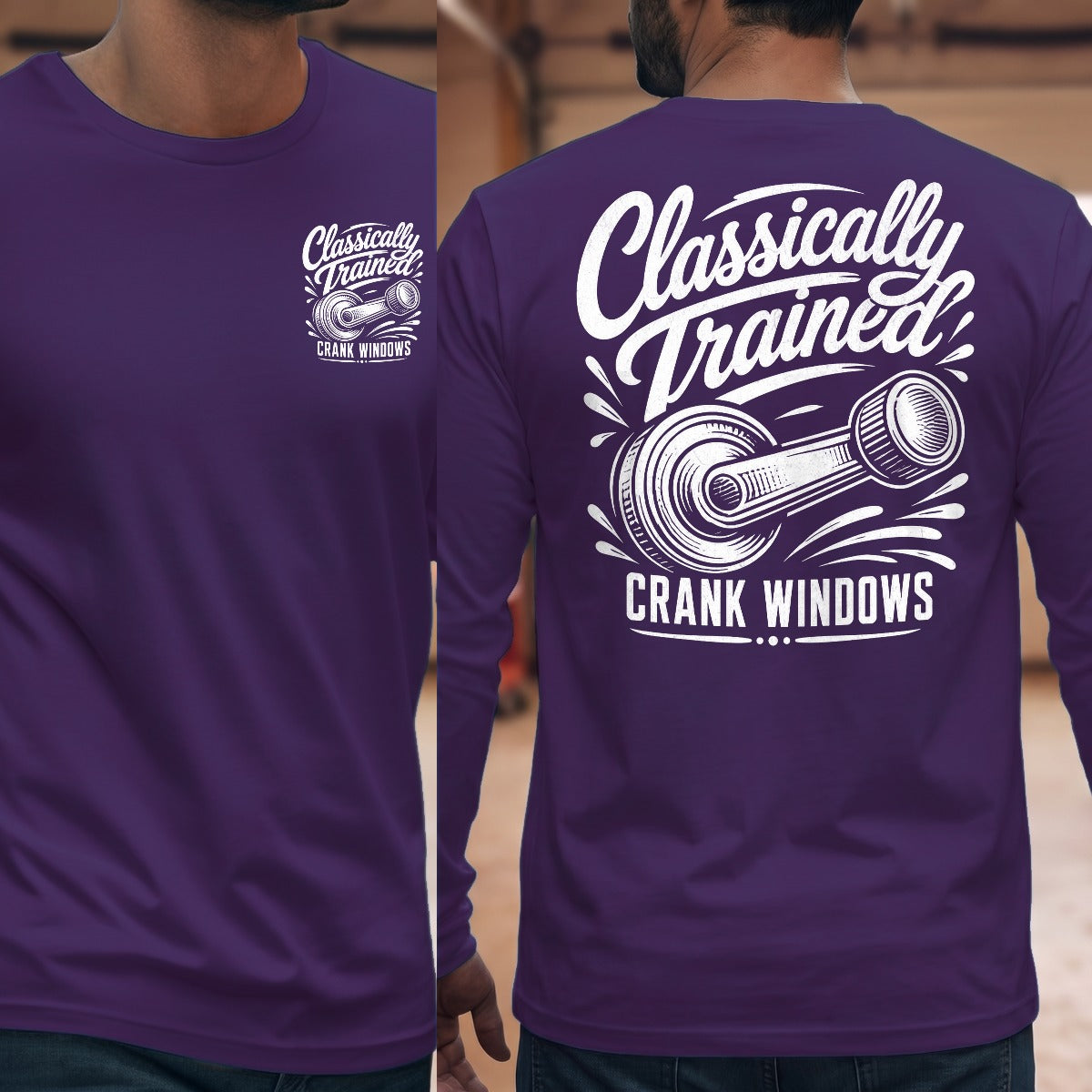 Purple | Front & Back