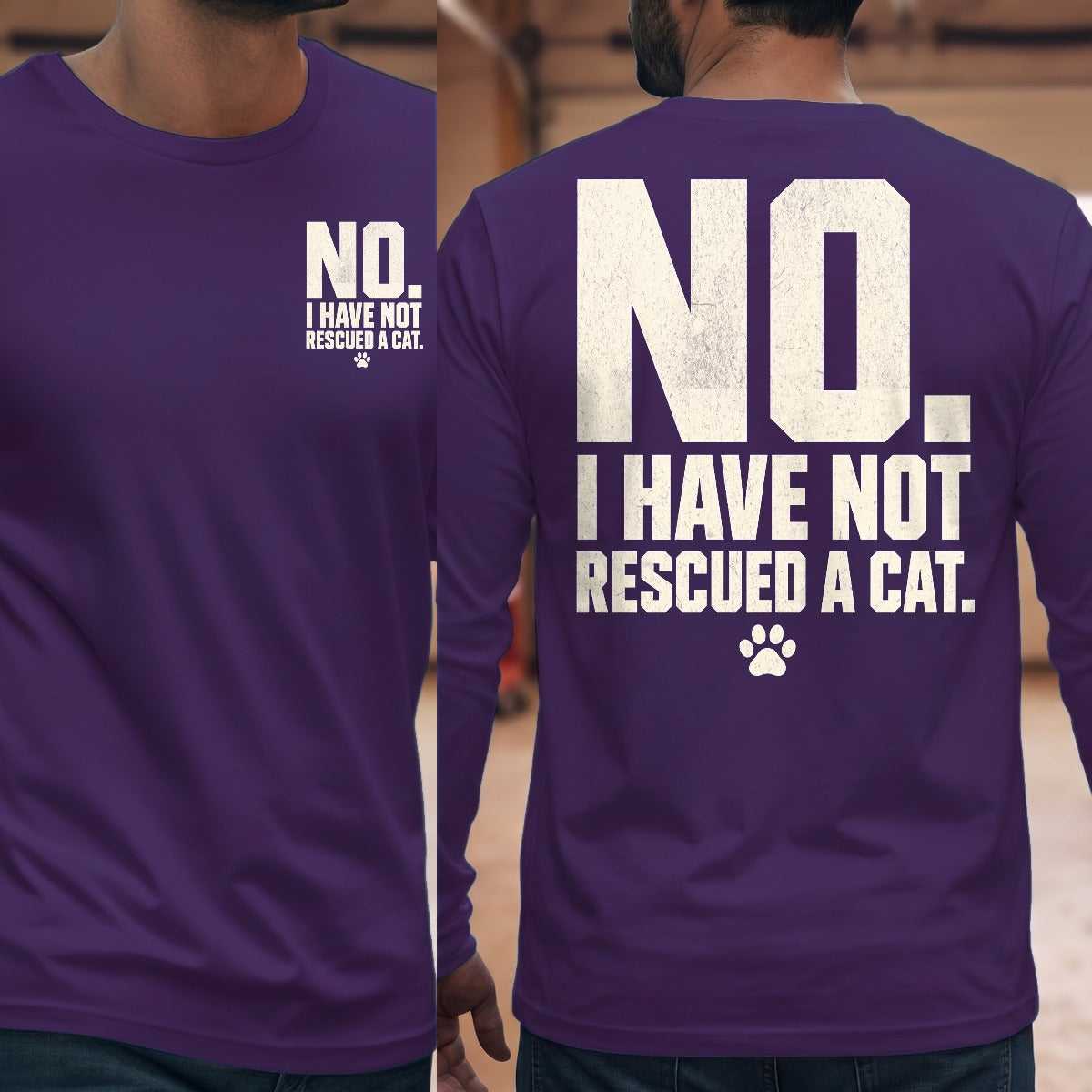 Purple | Front & Back