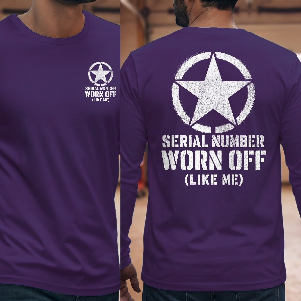 Purple | Front & Back