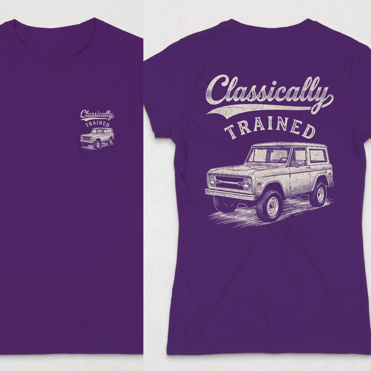 Purple | Front & Back