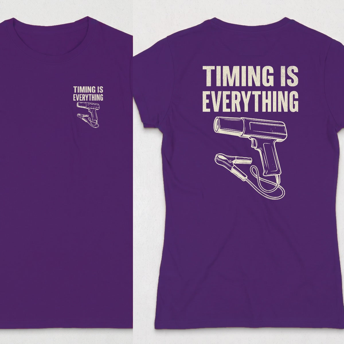 Purple | Left Chest + Back