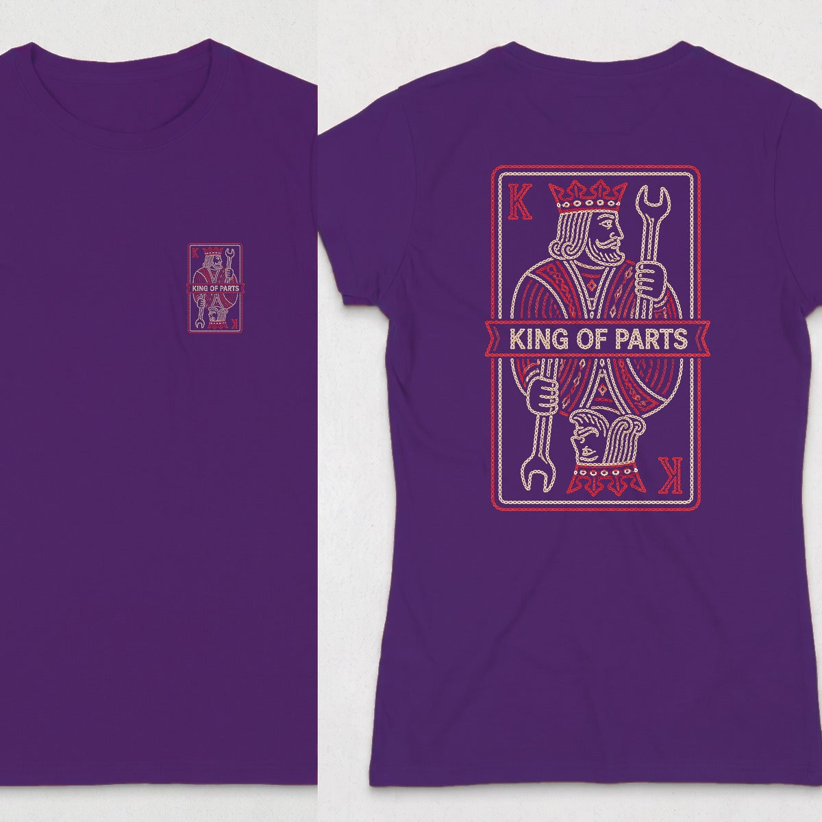 Purple | Front & Back