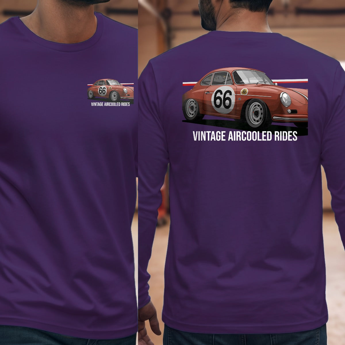 Purple | Front & Back