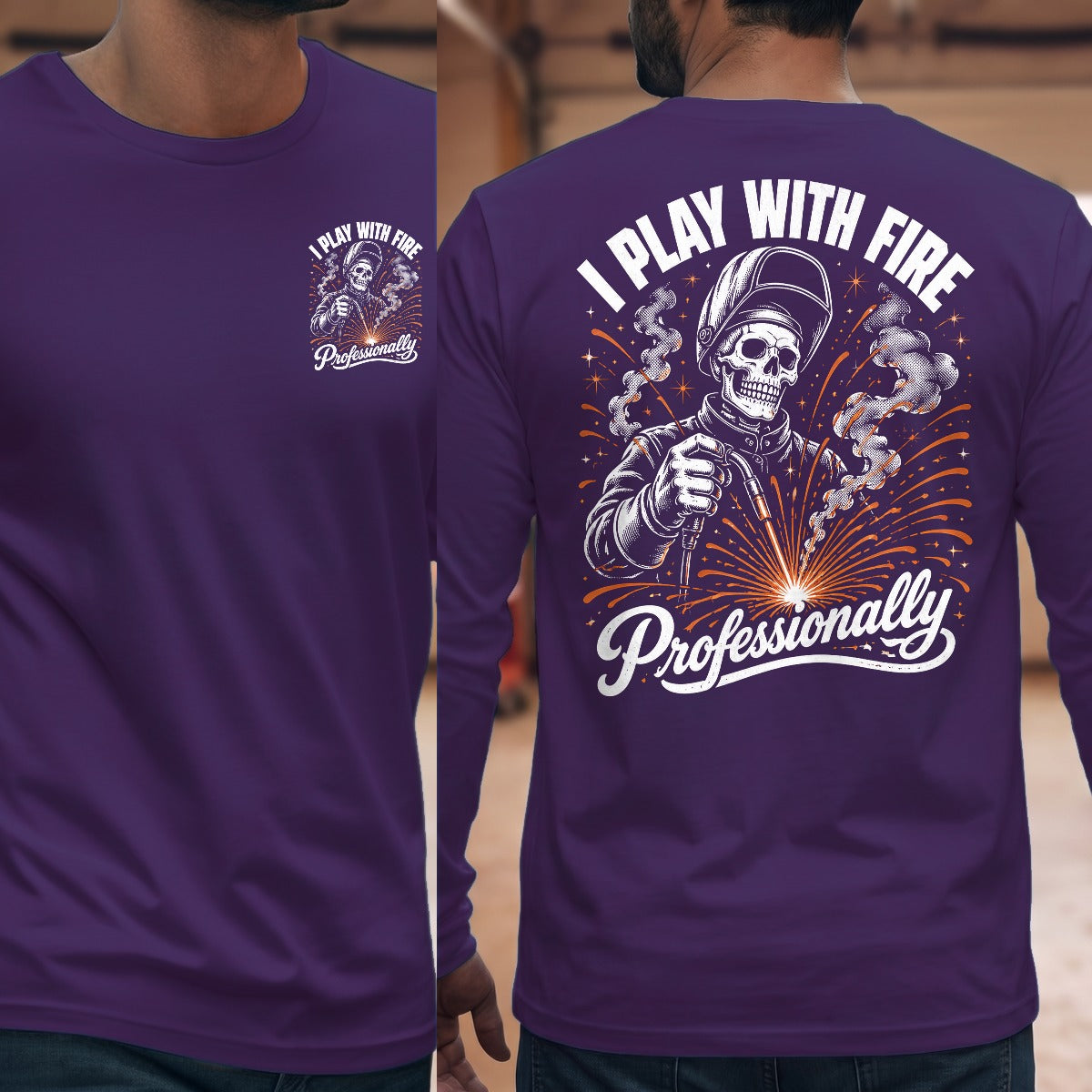 Purple | Front & Back