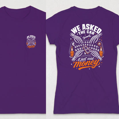 Purple | Front & Back