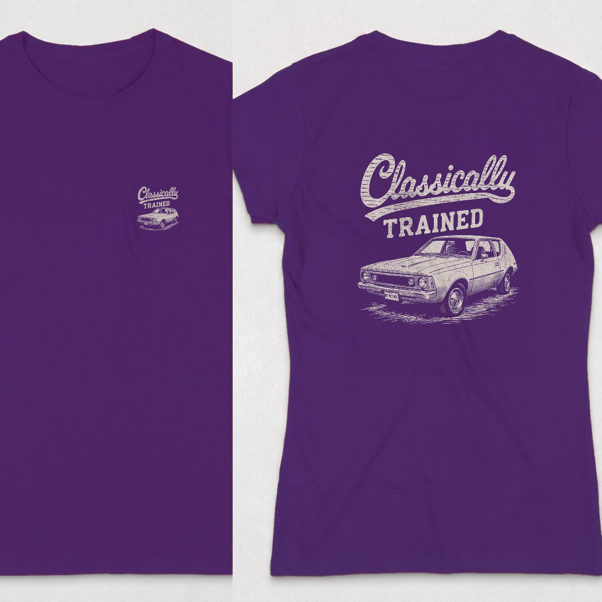 Purple | Front & Back