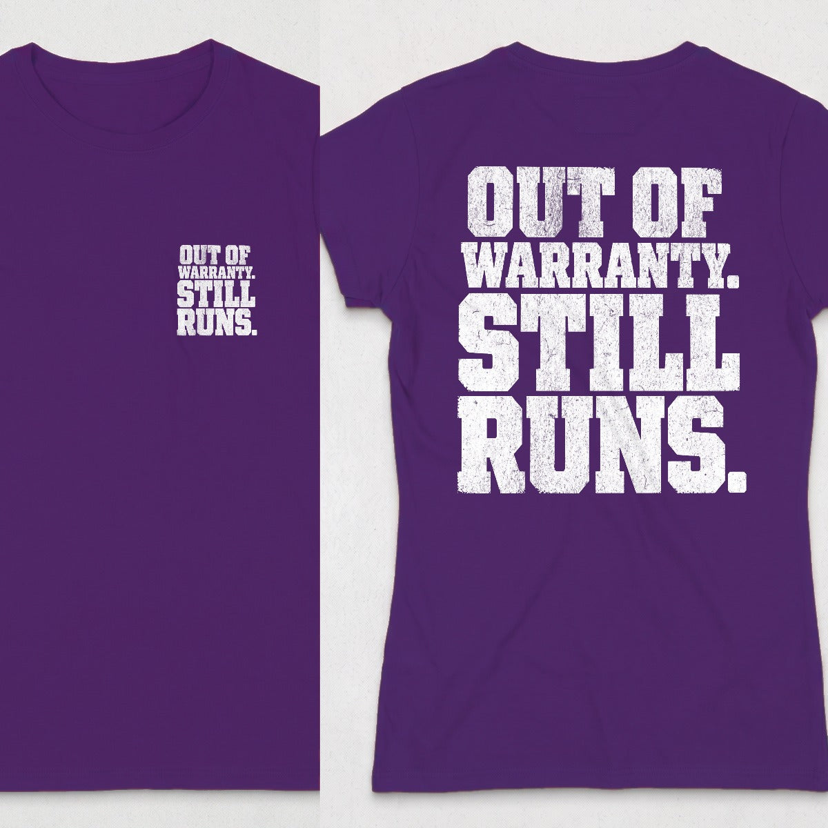 Purple | Front & Back