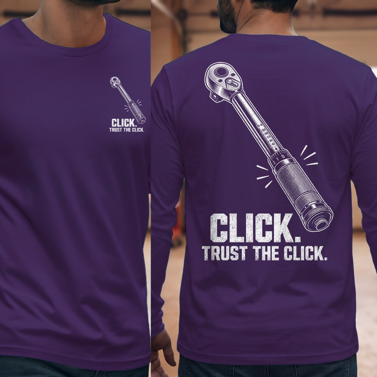 Purple | Front & Back