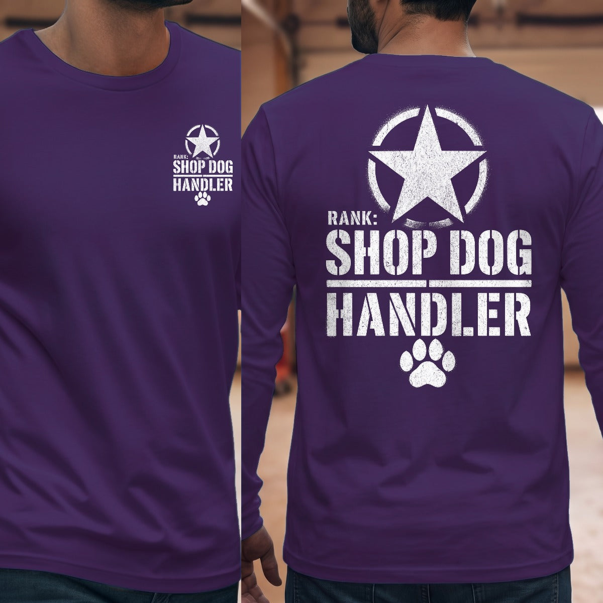 Purple | Front & Back