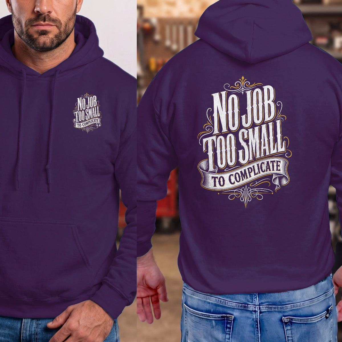 Purple | Front & Back