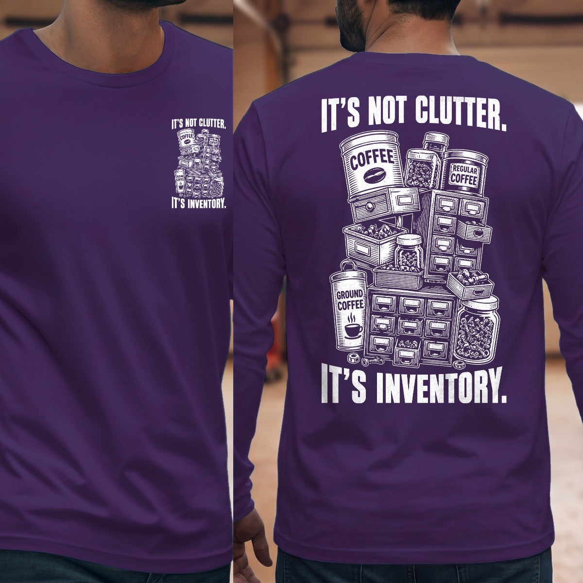 Purple | Front & Back