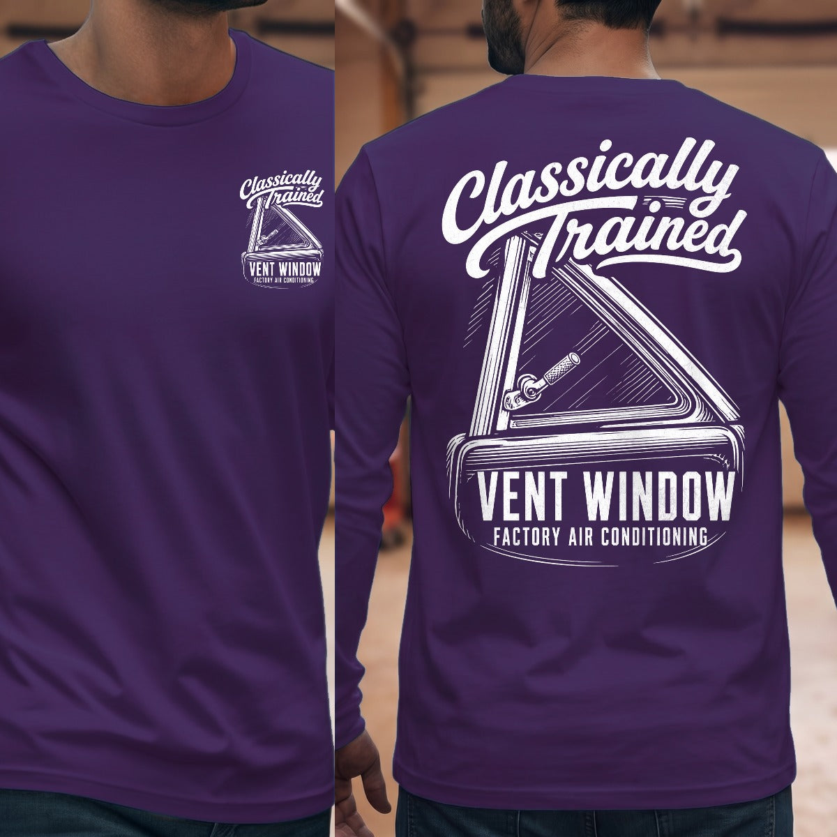 Purple | Front & Back