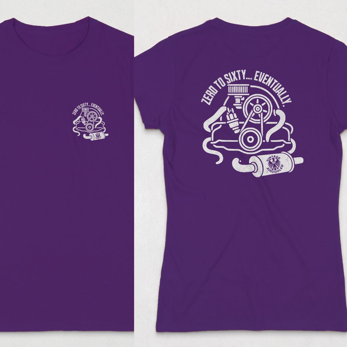 Purple | Front & Back