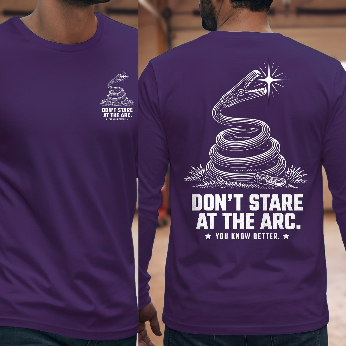 Purple | Front & Back
